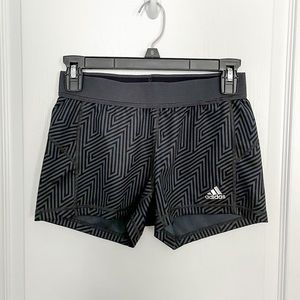 Adidas TechFit Zig Zag Medium Compression Workout Shorts